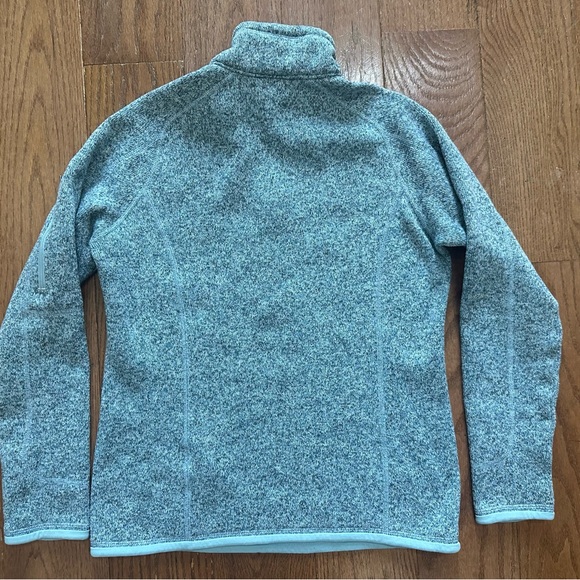 Patagonia Light Blue Quarter-Zip Pullover - Picture 2 of 4